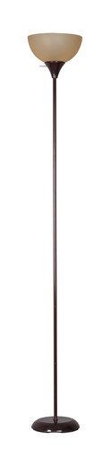 71" Black Floor Lamp, Modern Design - Picture 2 of 8