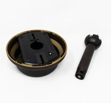 HOME DECORATORS Chasewood 54 in. Roasted Java Ceiling Fan Canopy Bracket Downrod