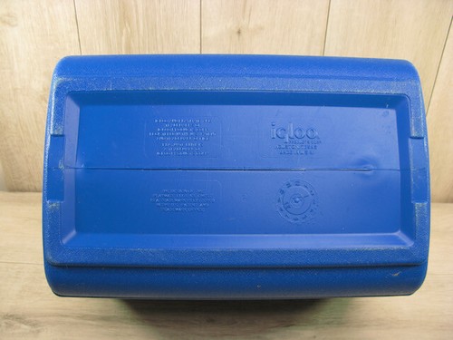 Igloo Playmate Elite Summer Camp Blue Portable Fridge 16QT Discontinued Rare - Picture 12 of 16