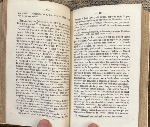 Historical Dogmatic, Moral Explanation Of Catechism 1879 Fourteenth Edition - Picture 8 of 12
