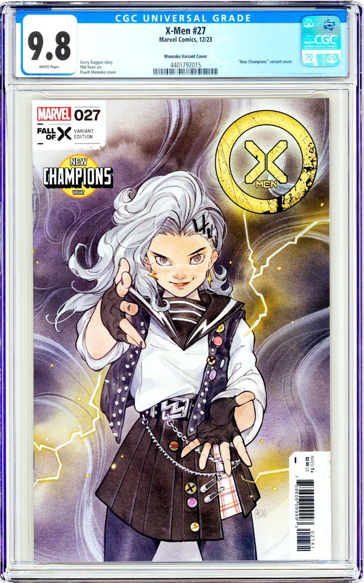 Marvel X-MEN (2023) #27 Peach MOMOKO New Champions 1st