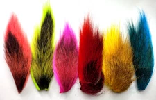 BUCKTAIL COMBO PACK - 14 COLORS - CUSTOM COMBOS - Fly Tying Material - 6 Patches