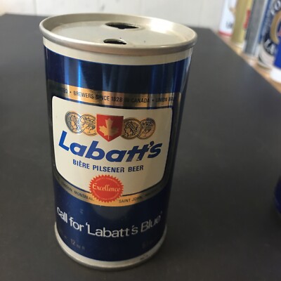 Labatts Blue Vintage Beer Can Collection (Lot Of 4 Rare