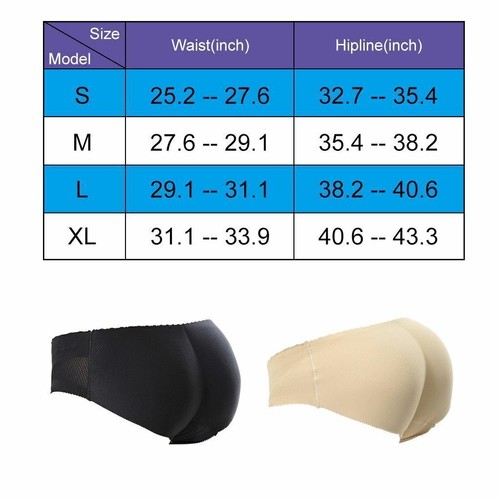 Women Push-Up Padded Butt Lifter Enhancer Brief Underwear Hip Enhancer Shapewear - Picture 7 of 8