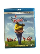 Gnomeo  Juliet 3D Blu-ray/DVD, 2011, 3-Disc Set, Includes Digital Copy 3D