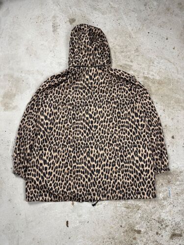 Sonia Rykiel Leopard Skin Rain Jacket Windbreaker - Picture 8 of 11