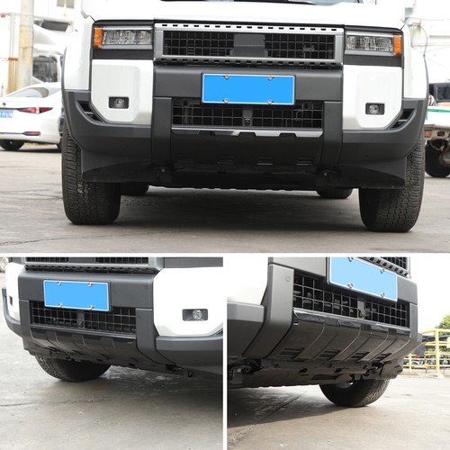 Front Bumper Guard Plate Trim For Prado Land Cruiser LC250 2024-2025 Gloss Black - Picture 7 of 14