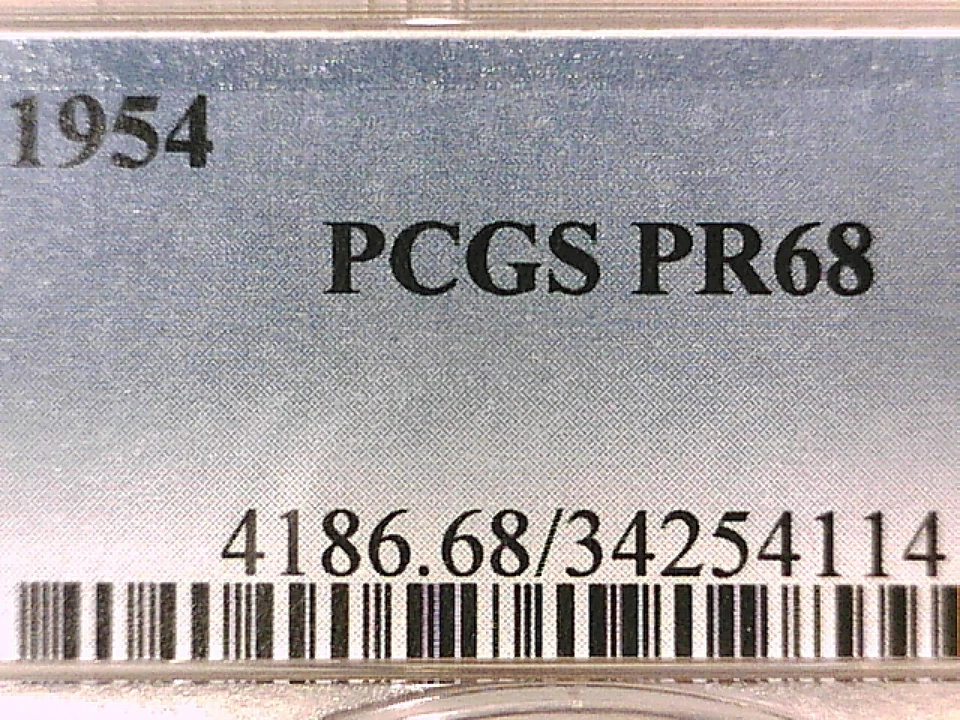 1954 Proof Jefferson Nickel PCGS PR 68 34254114 - Image 3 of 3