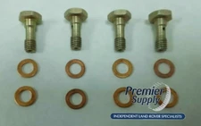 LAND ROVER 200/300 Tdi INJECTOR LEAK OFF PIPE BANJO BOLT & WASHER SET STC3297