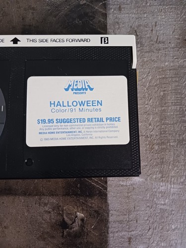 HALLOWEEN (1978) Media Home Entertainment BETAMAX ‘RARE’ (1981/85) M131 Original - Picture 5 of 10