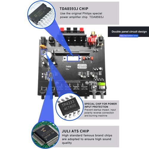 Mini 4CH HIFI System: 240W Total, U Disk & Digital Coaxial - Picture 10 of 20