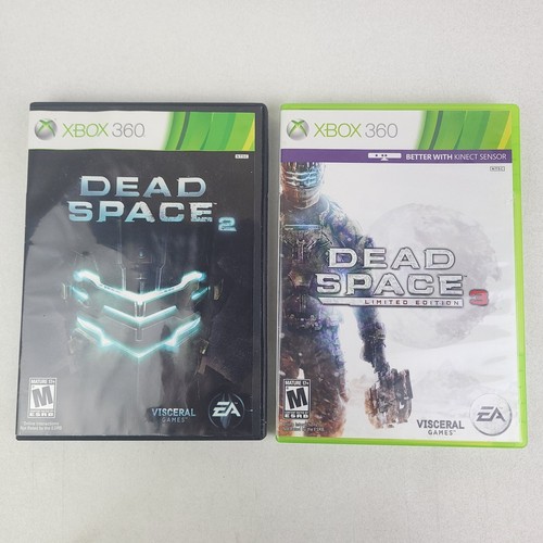 Dead Space 2 & 3 Microsoft Xbox 360 (Lot of 2) CIB Complete w/Manuals **Polished - Picture 1 of 8