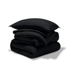 Comforter Set - Size - Ultra-Soft - Goose Twin/Twin XL 31 - Heathered Black