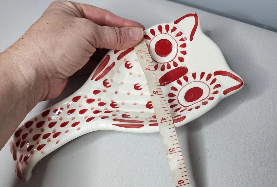 Owl Shaped Spoon Rest HOME Essentials Red - Image 3 of 4