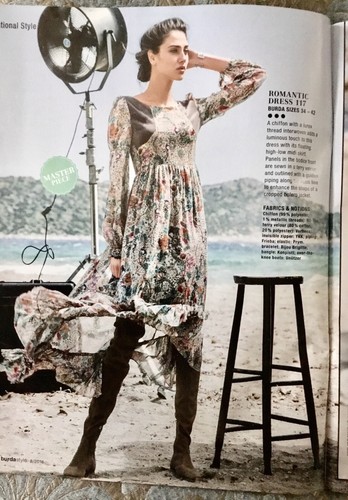 Lot of 4 BURDA Style Magazines 2014-16 Summer Fashions Pattern Inserts Intact - Picture 11 of 16