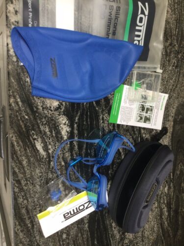 Swimming Goggles for Men Women Adult Kids Diving Googles Anti Fog w/ Cap - Picture 5 of 6