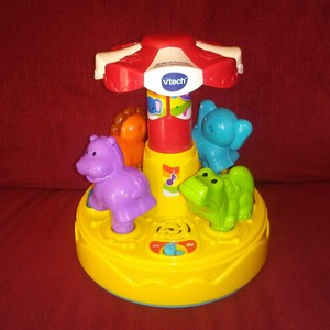 spin and learn color carousel