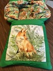 New Homemade Fox Quillow (Pillow w/ 6ft long quilt inside!)