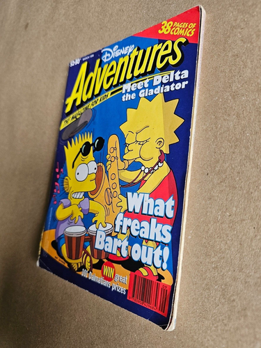 Disney Adventures: Bart Simpson Cover (Magazine, March 1996) - Picture 3 of 8