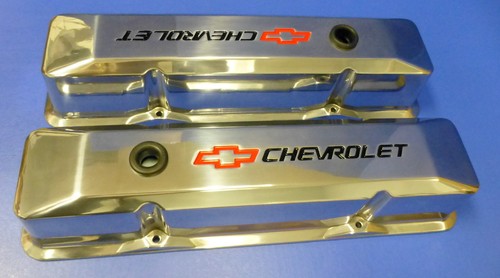 Proform 141-108 Chevy SB Performance Polished Cast Aluminum Valve Covers - Picture 7 of 10