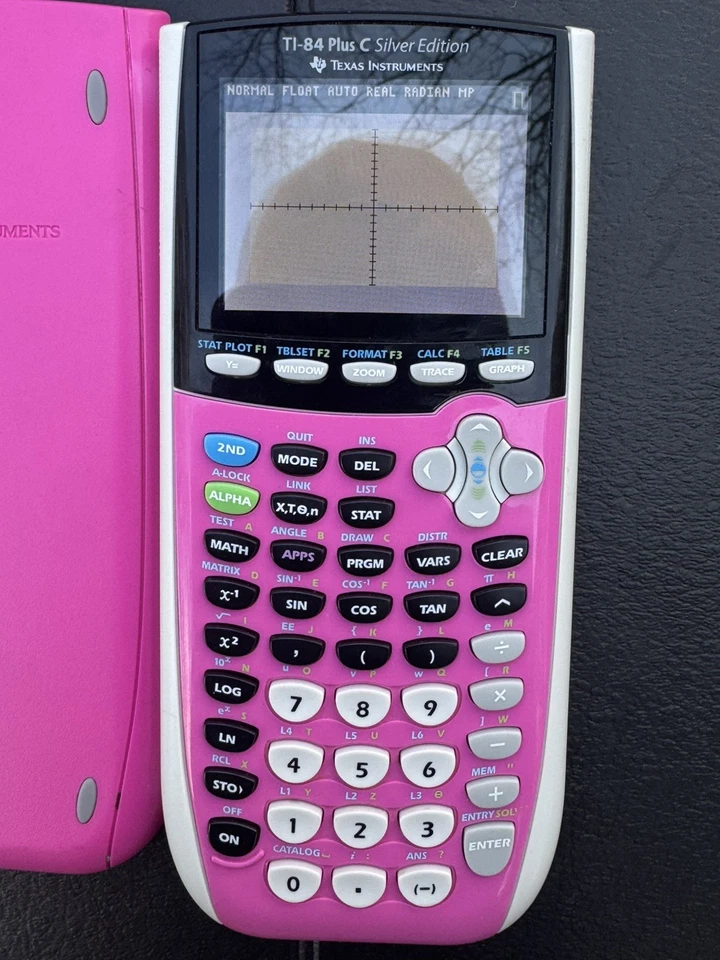 Texas Instruments TI-84 Plus C Silver Edition Graphing Calculator Tested/Working - Image 2 of 4