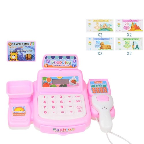 Interactive Kids Cash Register with Scanner & Sound Effects❀ B1X6 - Picture 5 of 12
