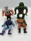 VTG Mattel 1980s MOTU Masters of the Universe He-Man Action Figure lot of 4