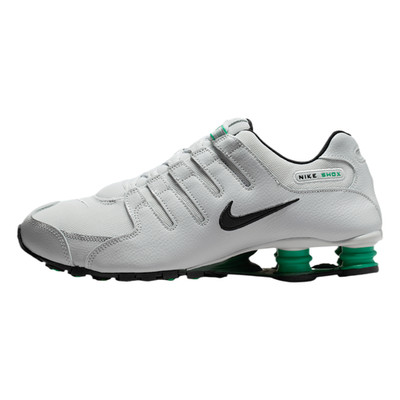 Nike Shox NZ Men's Shoes (Grey Fog/Stadium Green/Fir/Black)