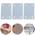 Three Double Sided Acrylic Photo Frames Magnetic for Home Office Wall or Desk