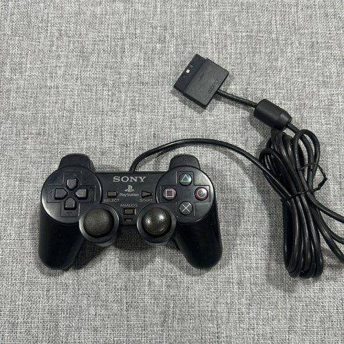 Sony PlayStation 2 DualShock 2 Analog Controller PS2 OEM SCPH-10010 - Schwarz