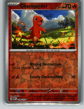 Pokémon TCG Scarlet & Violet 151 Charmander Rev Holo NM