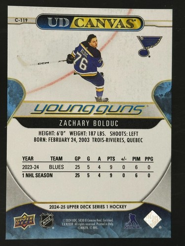 2024-25 Upper Deck UD Canvas Inserts YOU PICK ****new cards added**** - Picture 62 of 78