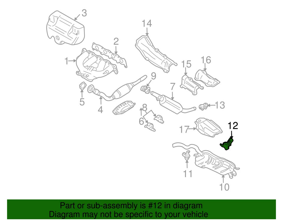 Soporte silenciador escape original Volkswagen 1J0-253-144-J Foto 2 de 2