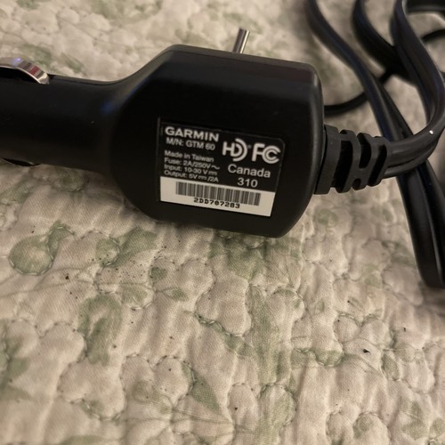 Garmin GTM 60 Lifetime Live Traffic HD Receiver Cable Charger OEM - Picture 2 of 5