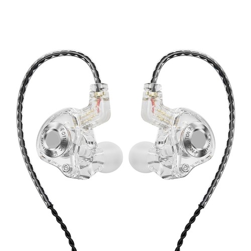 Studio Quality Wire In Ear Earphone Gaming Headphones Customizable Bass Profile - Picture 9 of 12