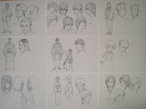 Blue Literature Longer Human Ghost Setting Materials bg - Bild 1 von 2