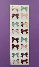 Mrs. Grossman's Polka Dot Bows Sticker Sheet