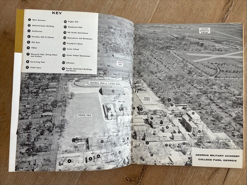 GEORGIA MILITARY ACADEMY Katalog 1960 Vintage GMA Werbebuch Atlanta - Bild 4 von 16