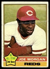 1976 Topps Joe Morgan #420 Cincinnati Reds