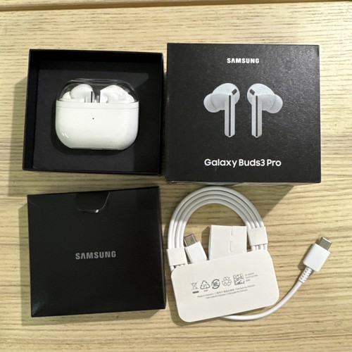 Samsung Galaxy Buds3 Pro weiß mit Galaxy AI, kabellose Ohrhörer - Bild 2 von 12