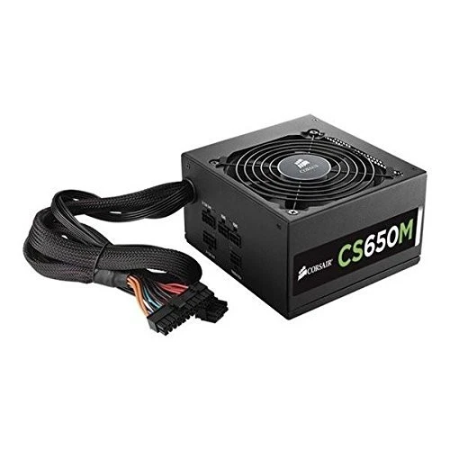 Alimentatore CORSAIR 650W CS650M ATX Semi Modulare 80+ Gold PSU computer pc