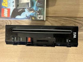 Nintendo Wii Console Bundle RVL-001 + 9 Games Controllers Tested Works Black