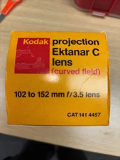 Kodak Projection Ektanar C Lens (Curved-Field) Vintage In Box Slide Projector 