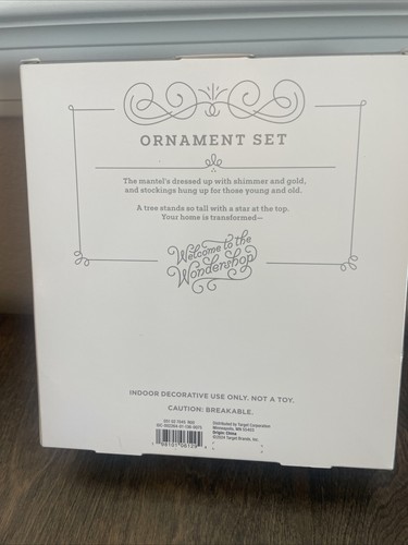 Target Wondershop Weinglas Christbaumschmuck Set 3 Target 2024 Gläser  - Bild 7 von 7