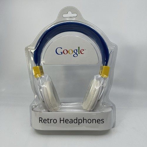 Auriculares retro con logotipo de Google reclutamiento de trabajo sellados coleccionables ultra raros difíciles de encontrar - Imagen 3 de 5
