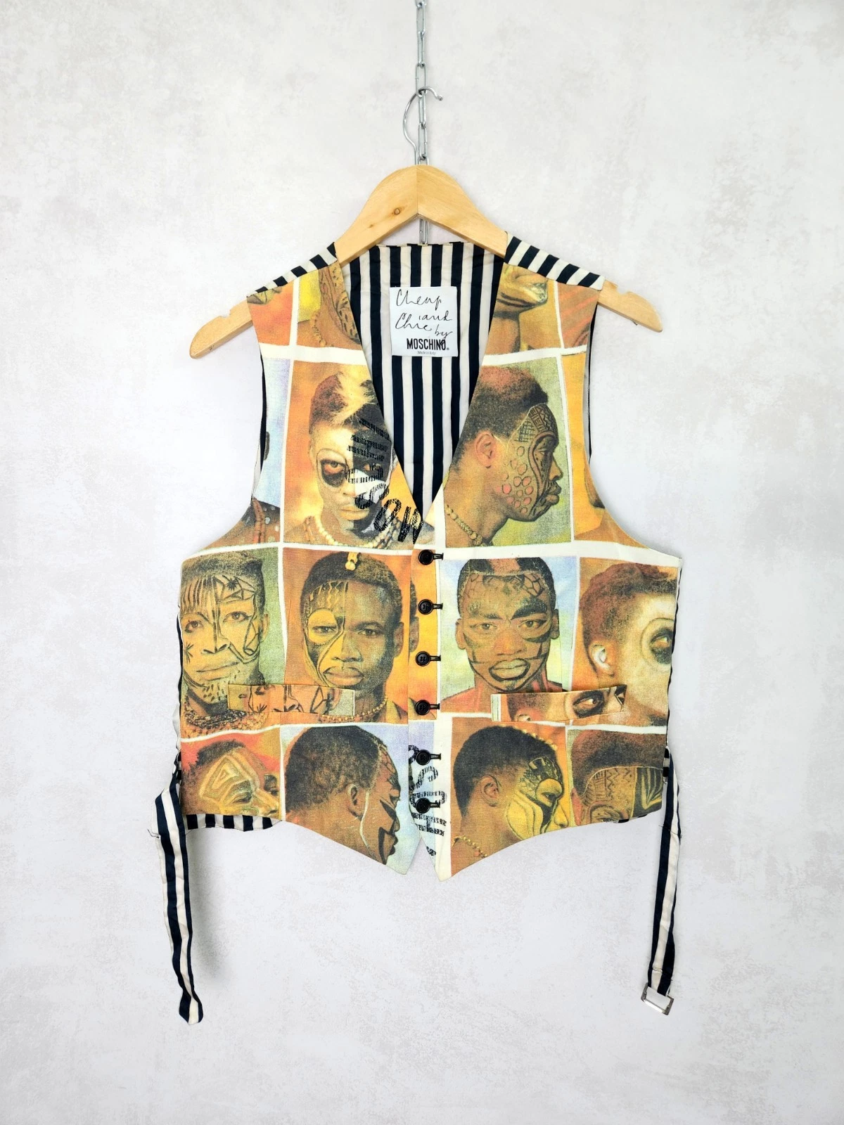 Moschino Cheap and Chic Gilet Vest S/S 1995