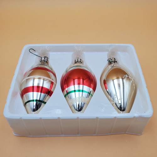 3 Schachteln Honey & Me Lisa Liffick 2007 Glas Ornamente Weihnachten (3 in jeder Box) - Bild 6 von 8