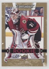 2017-18 Upper Deck Compendium Rookies Gold Adin Hill #842 Rookie RC