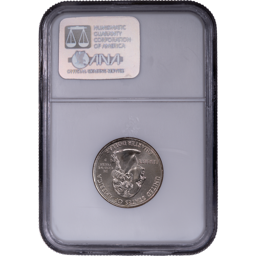 2001-P State Vermont Quarter - Clad ~ NGC MS 66 - Picture 2 of 2