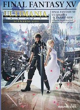 Final Fantasy 15 Ultimania Guide Scenario Side book PS4 XV book form JP